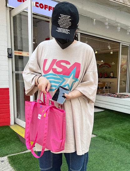 Direct from Korea Jammyfinger Lon - T 2-Way Tumbler Shopper Bag