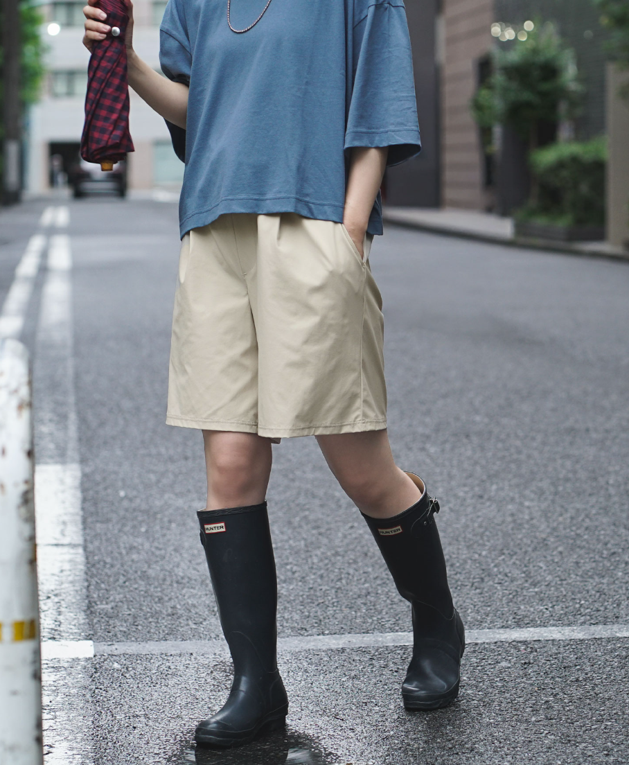 Direct from Japan: Water-repellent, Cooling Touch Half Pants