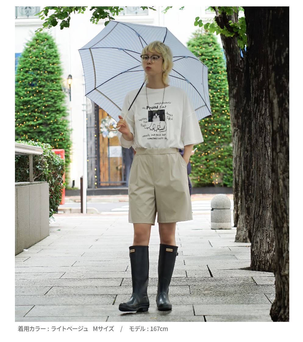 Direct from Japan: Water-repellent, Cooling Touch Half Pants
