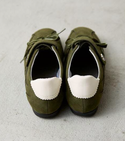 Direct from Japan: Mary Quant × Publux Faux Suede Velour Ribbon Velcro Sneakers