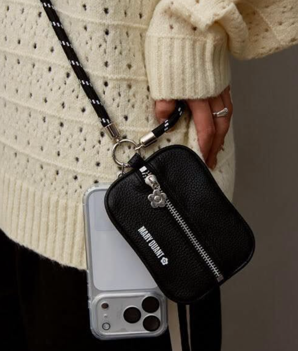 日本直送Mary quant × Publux Pouch Included Multi-Way Smartphone Bag (限量版)