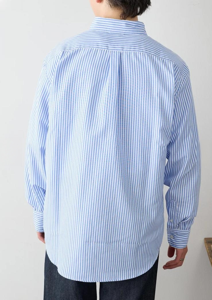 日本直送US POLO ASSN Embroidery Bd Shirt Bd Long Sleeve Shirt