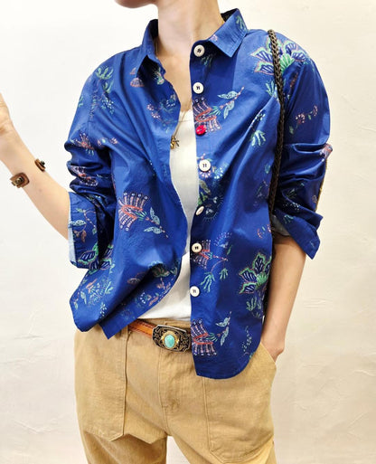 韓國直送Heritage Floral Elbow-Patch Shirt / Pants