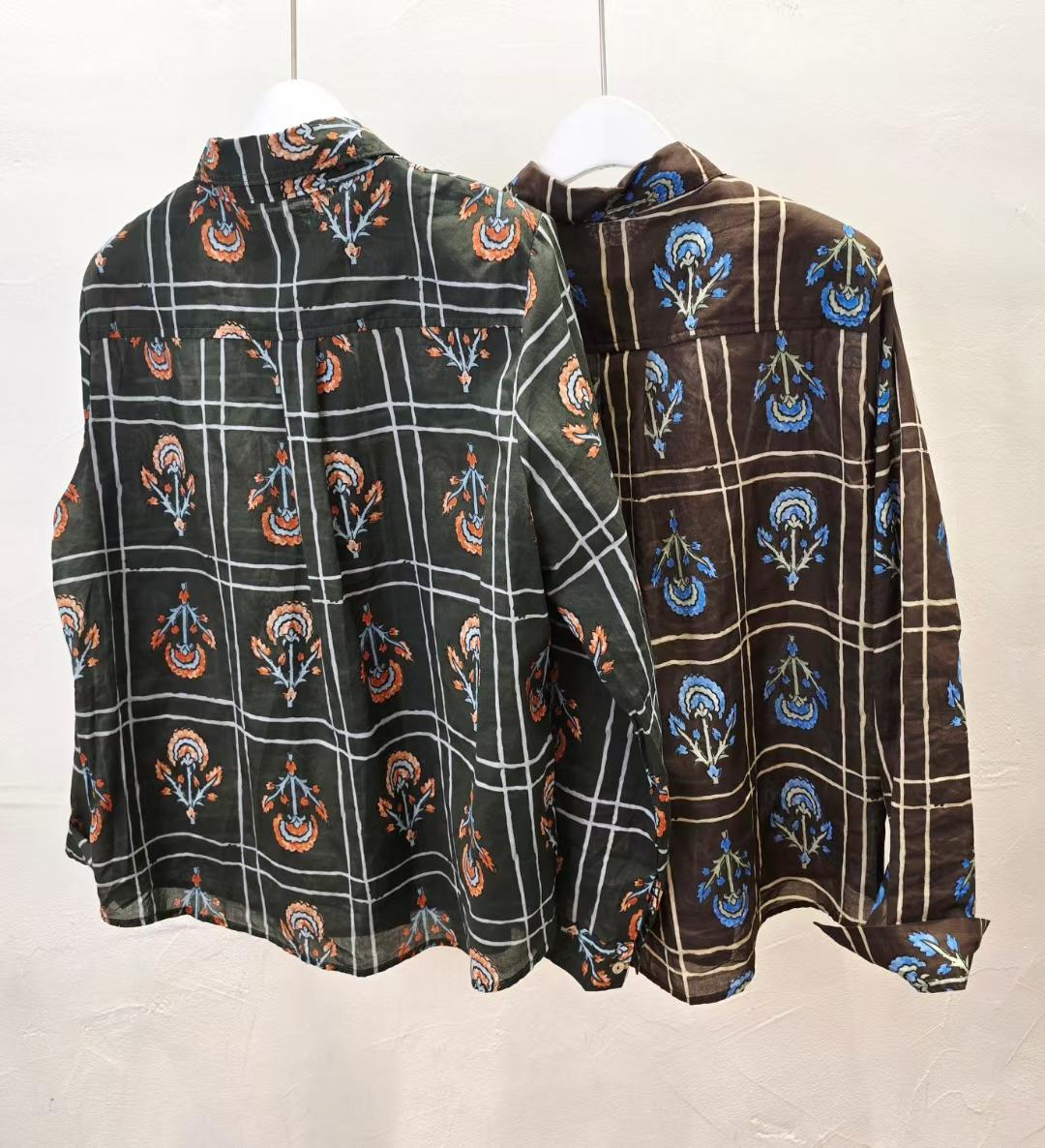 韓國直送Antique Flora Shirt