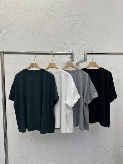 韓國直送Minimalist Drop-Shoulder Loose Tee