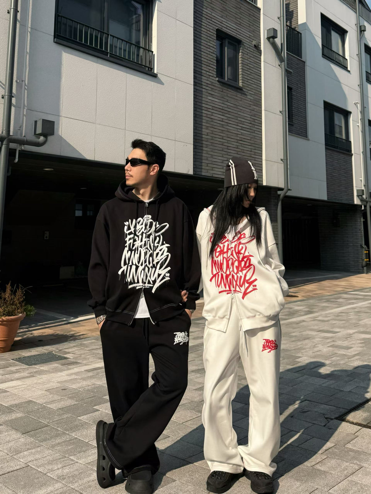 韓國直送PLUS 82 HIYA Vibe Graffiti Jacket / Pants