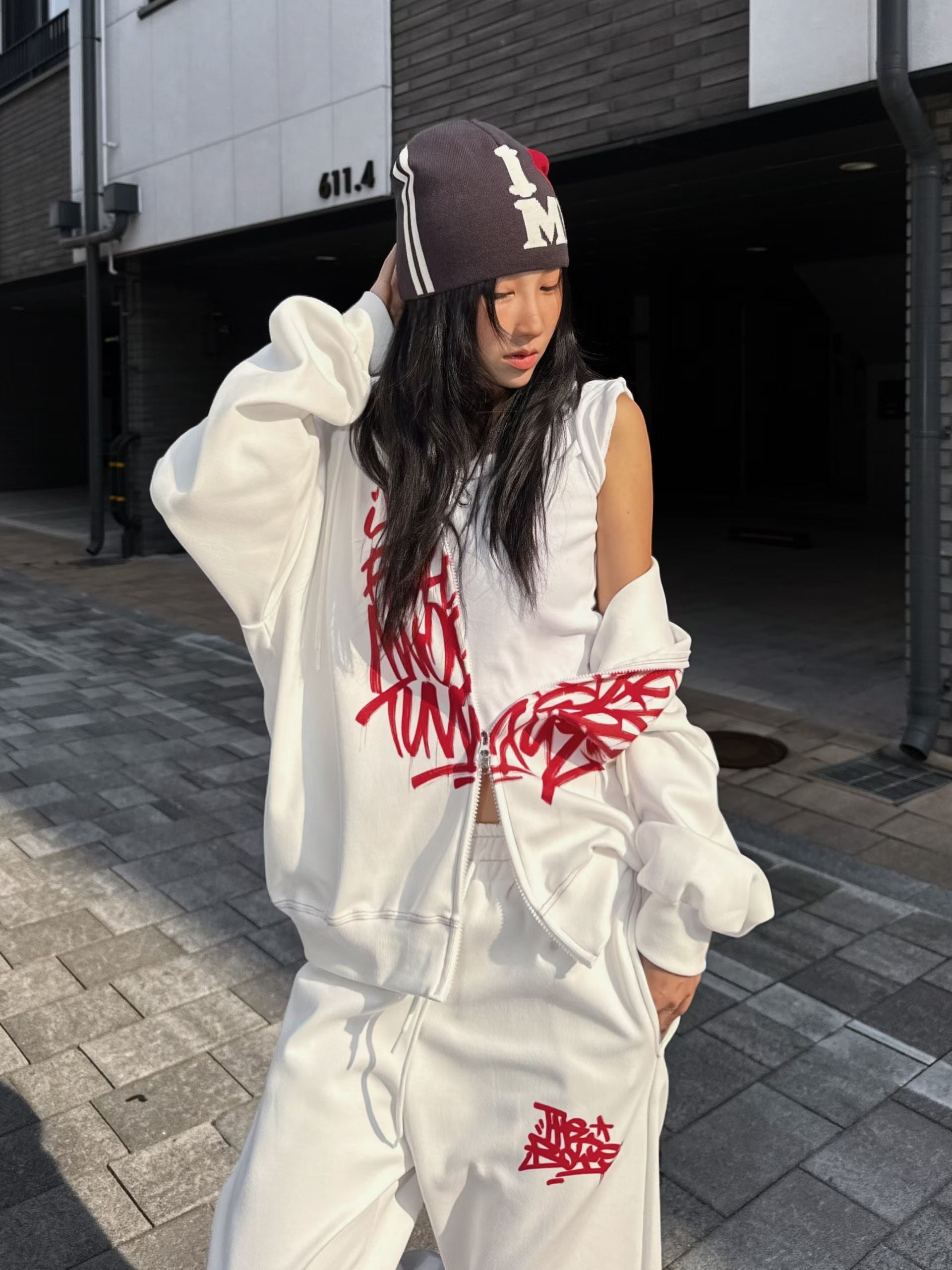 韓國直送PLUS 82 HIYA Vibe Graffiti Jacket / Pants
