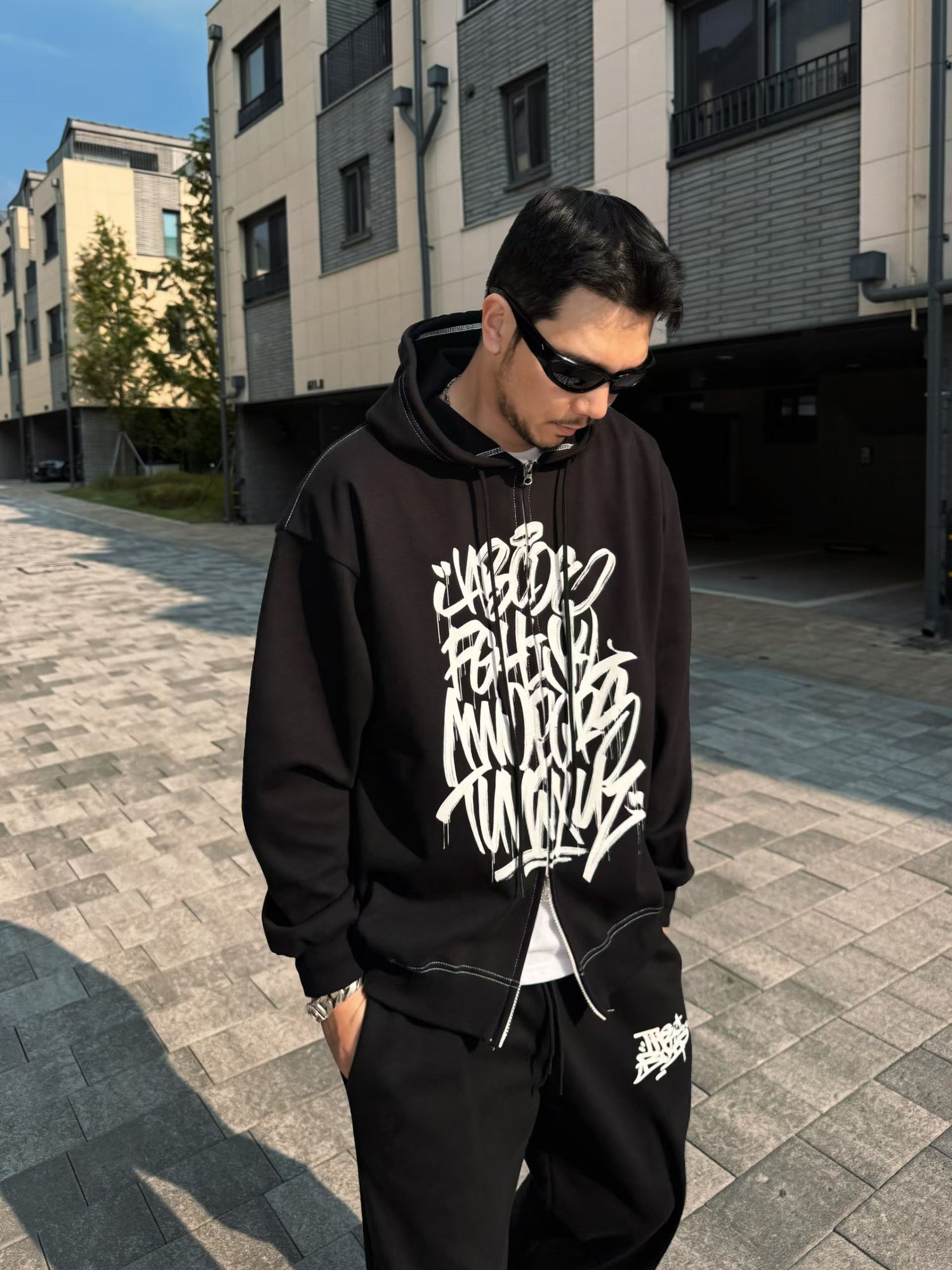 韓國直送PLUS 82 HIYA Vibe Graffiti Jacket / Pants