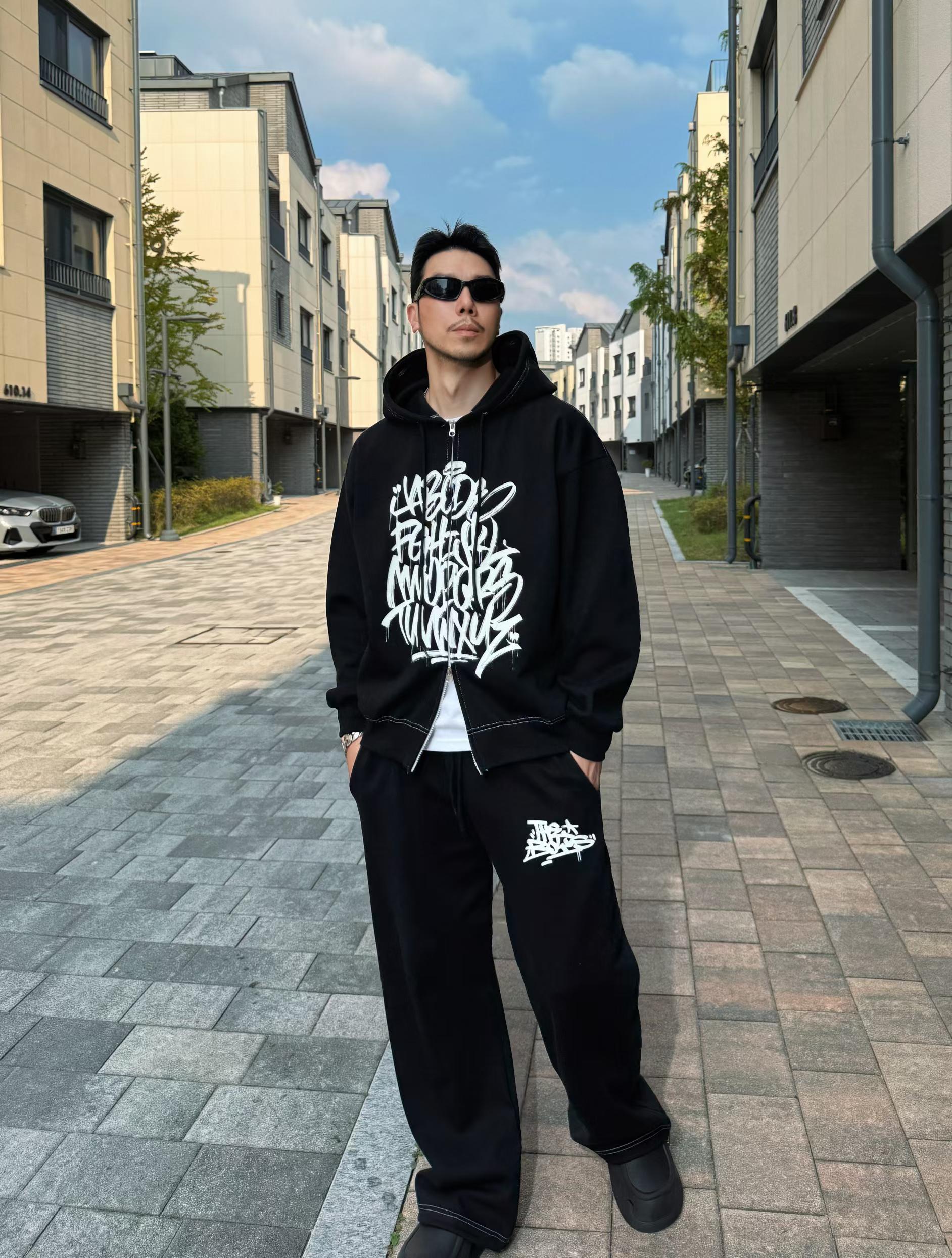 韓國直送PLUS 82 HIYA Vibe Graffiti Jacket / Pants