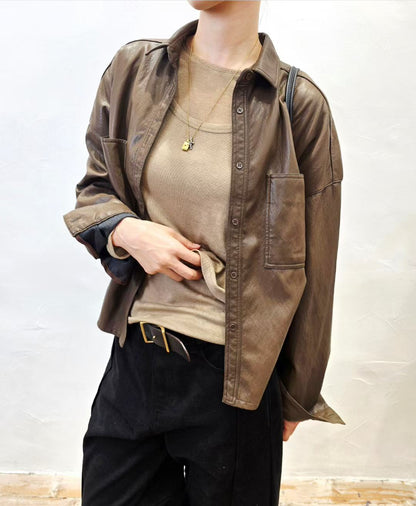 韓國直送Urban Leather Jacket