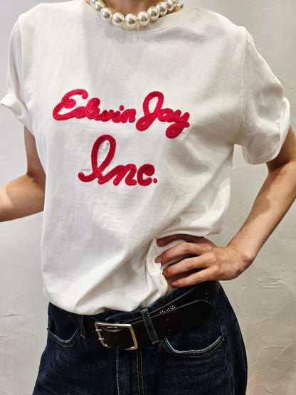 韓國直送Edwin Retro Script Tee