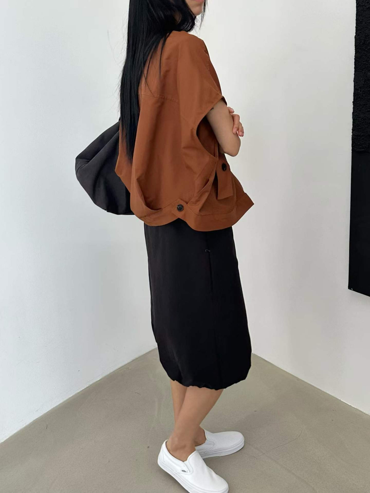 Amber Cap-Sleeve Utility Jacket - Direct from Korea