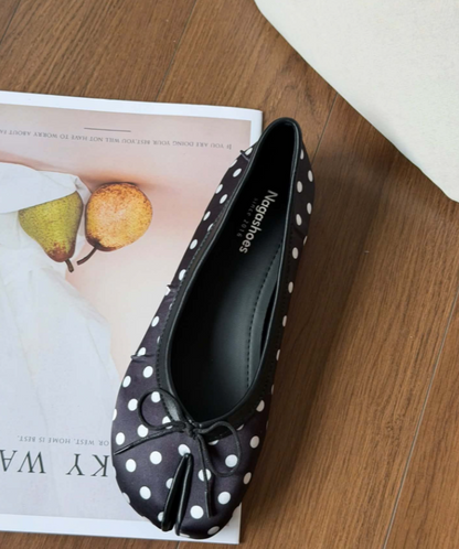 Tabi Style Doll Shoes With Bows