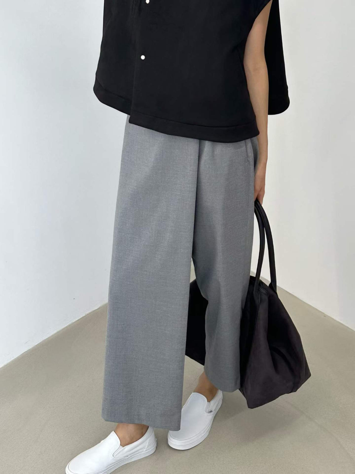 韓國直送Asymmetric Wrap Pants