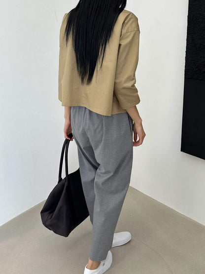 韓國直送Asymmetric Wrap Pants