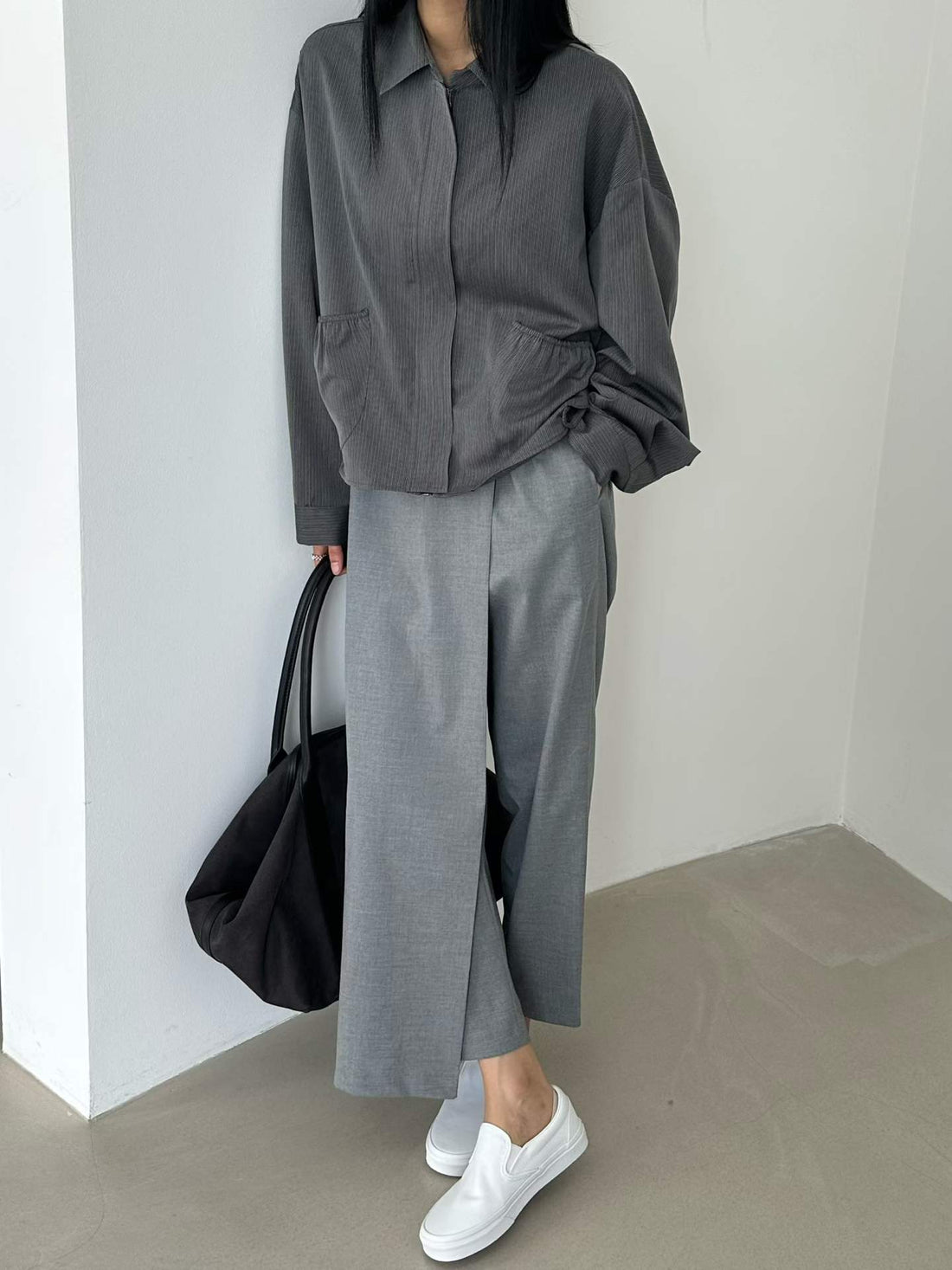 韓國直送Asymmetric Wrap Pants