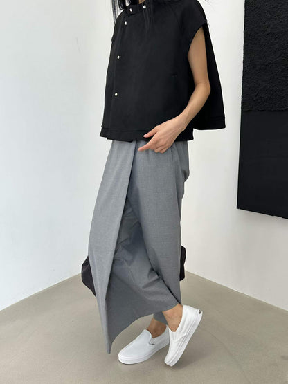 韓國直送Asymmetric Wrap Pants