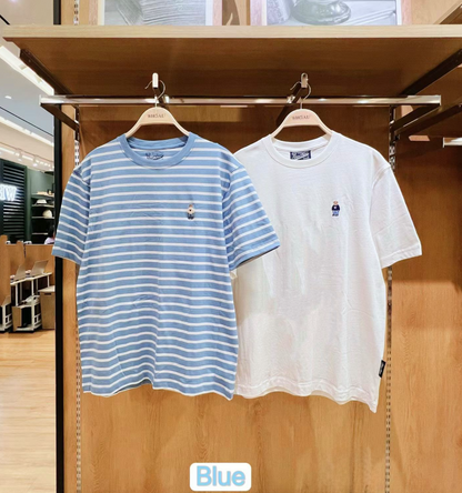 Who.A.U Steve Stripe Tee (2-Pack) Direct from Korea