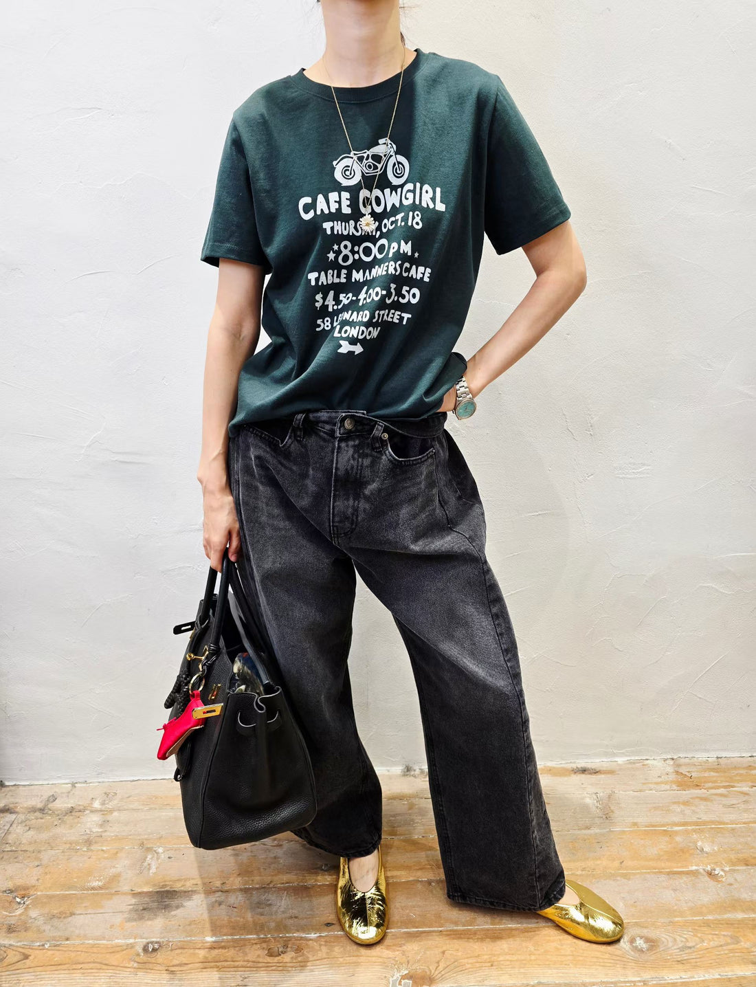 韓國直送Biker Cafe Tee