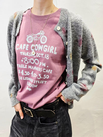 Korean Direct Delivery Biker Cafe Tee