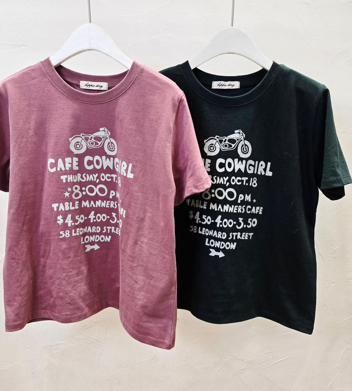 Korean Direct Delivery Biker Cafe Tee