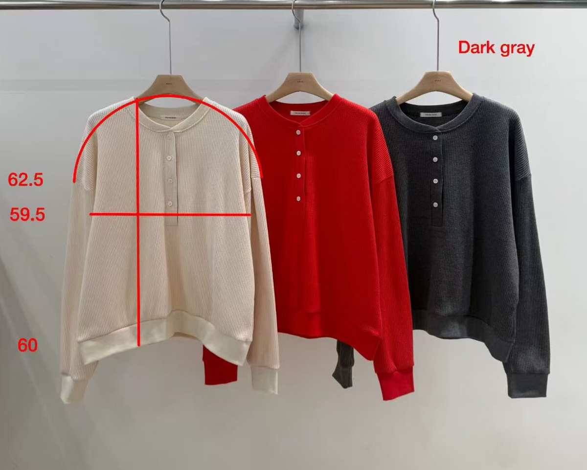 韓國直送 Waffle Henley / Pocket Bermuda
