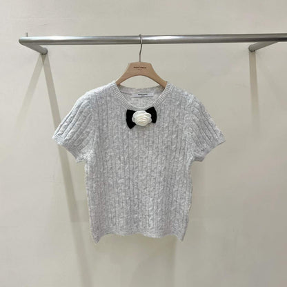 韓國直送Camellia Cable Knit