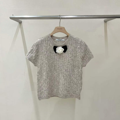 韓國直送Camellia Cable Knit