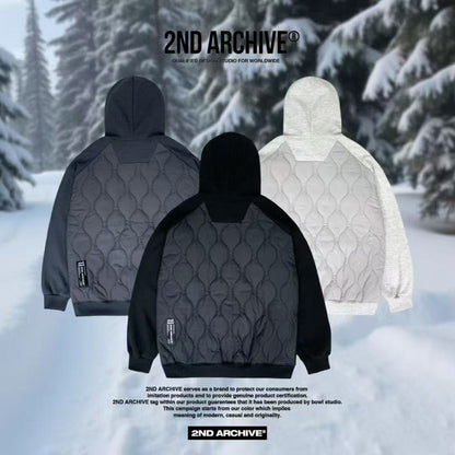 韓國直送2nd ARCHIVE Basic Padded Hoodie - HLY &amp; CHOCCICO