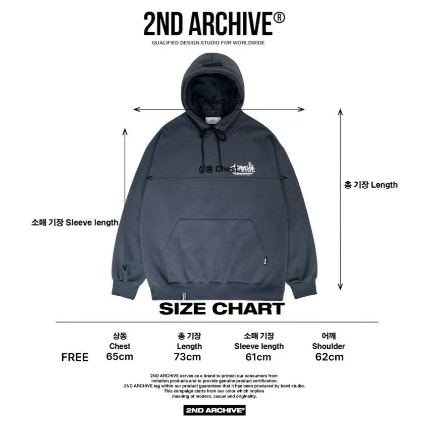 韓國直送2nd ARCHIVE Basic Padded Hoodie - HLY &amp; CHOCCICO