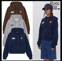 RR 22 Logo Cropped Hoodie - HLY & CHOCCICO