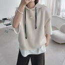 韓國直送Stylish Hooded Knit Top - HLY & CHOCCICO