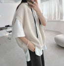 韓國直送Stylish Hooded Knit Top - HLY & CHOCCICO