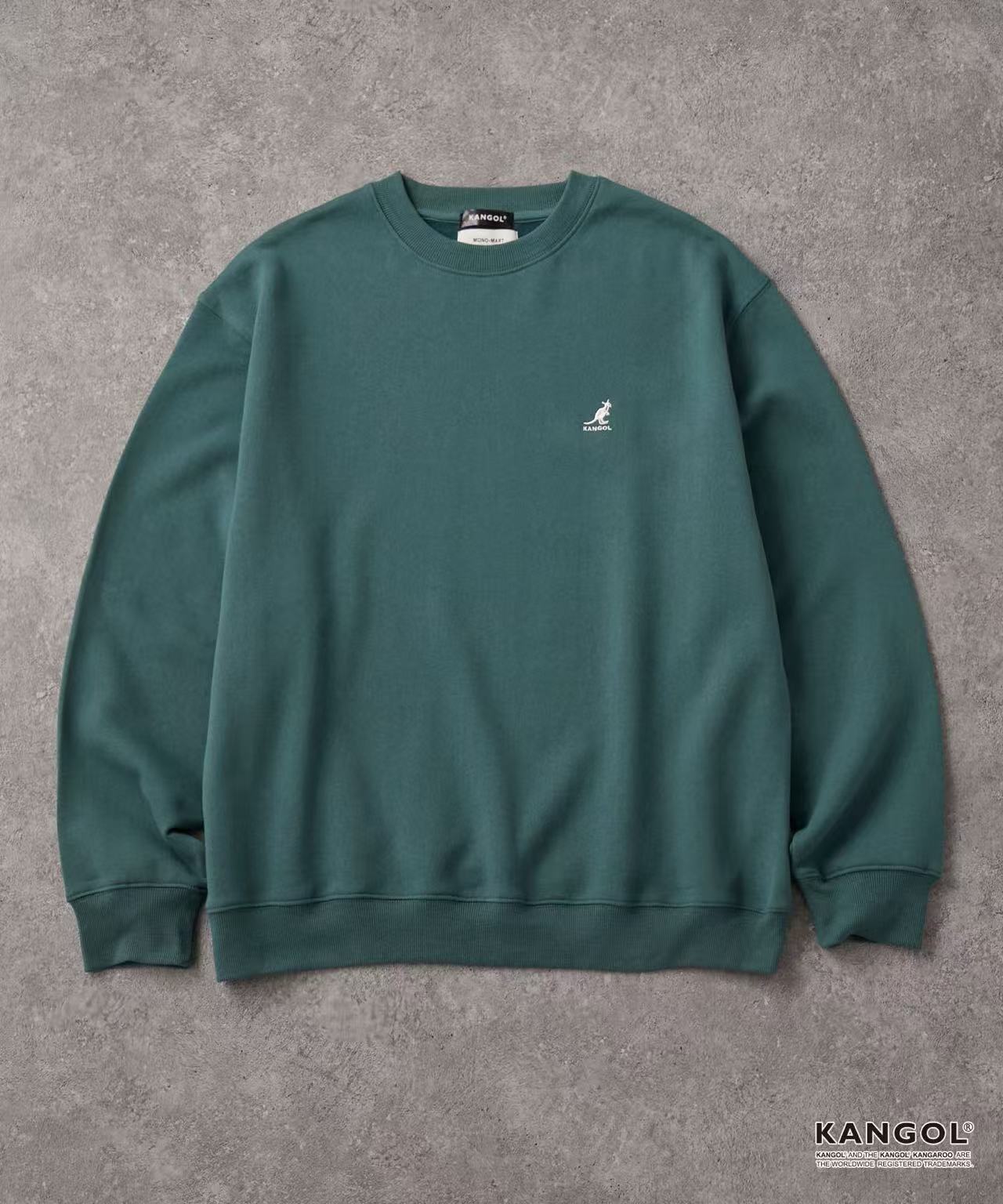 日本直送KANGOL Point Embroidery Oversized Sweat - HLY &amp; CHOCCICO