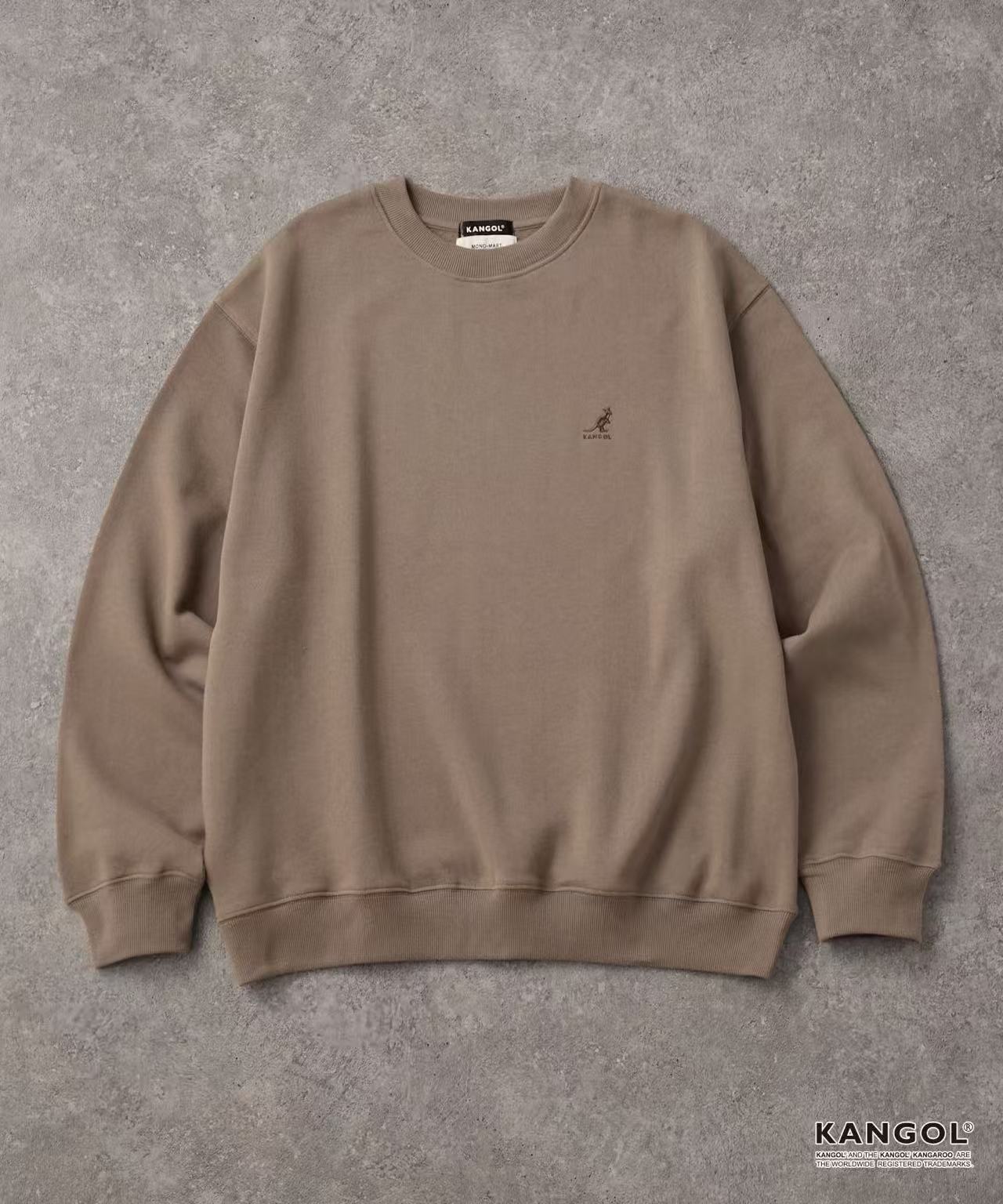 日本直送KANGOL Point Embroidery Oversized Sweat - HLY &amp; CHOCCICO