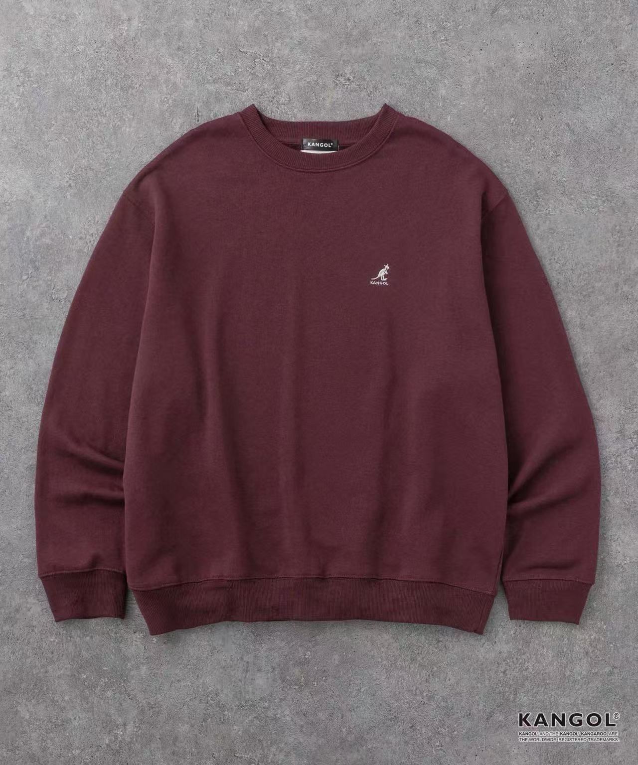 日本直送KANGOL Point Embroidery Oversized Sweat - HLY &amp; CHOCCICO