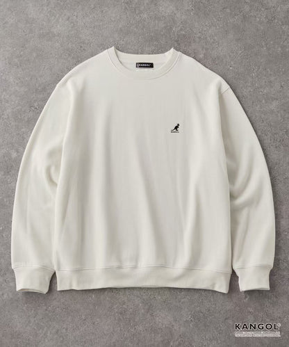 日本直送KANGOL Point Embroidery Oversized Sweat - HLY &amp; CHOCCICO