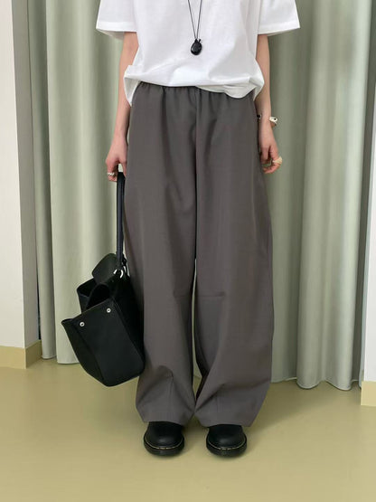 韓國直送Comfort Elastic Waist Trousers