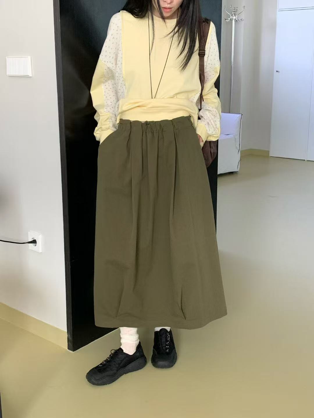 韓國直送Versatile Midi Skirt
