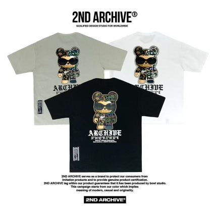 🇰🇷韓國直送🇰🇷 2ND ARCHIVE Glass Ban Tee - HLY &amp; CHOCCICO