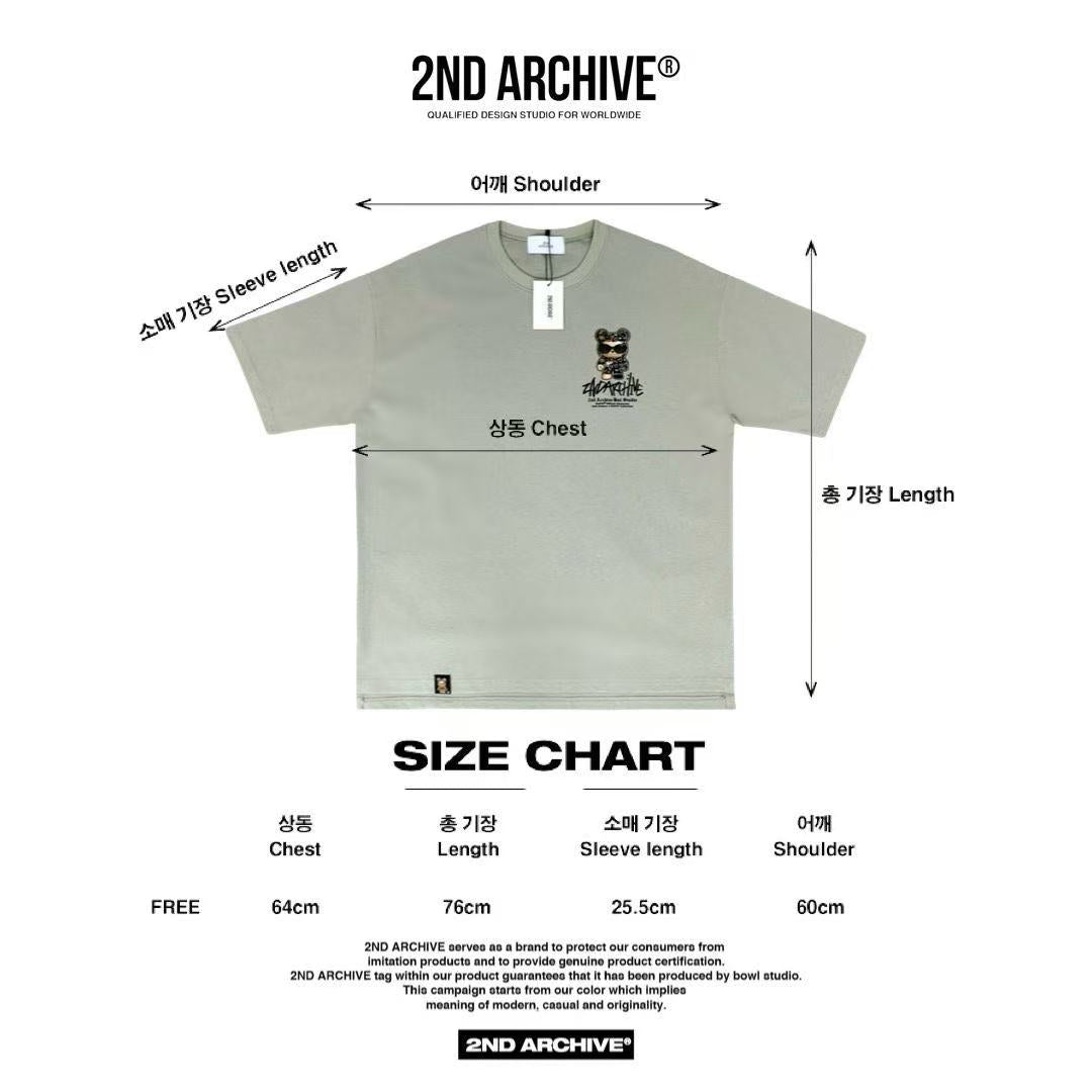 🇰🇷韓國直送🇰🇷 2ND ARCHIVE Glass Ban Tee - HLY &amp; CHOCCICO