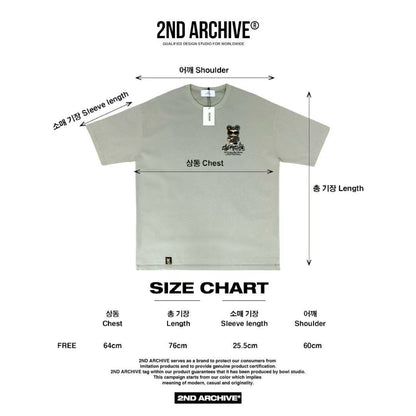 🇰🇷韓國直送🇰🇷 2ND ARCHIVE Glass Ban Tee - HLY &amp; CHOCCICO