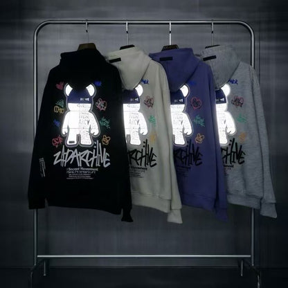 🇰🇷韓國直送🇰🇷 2nd ARCHIVE Colorful Bear Hoodie - HLY &amp; CHOCCICO