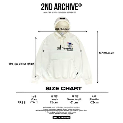 🇰🇷韓國直送🇰🇷 2nd ARCHIVE Colorful Bear Hoodie - HLY &amp; CHOCCICO
