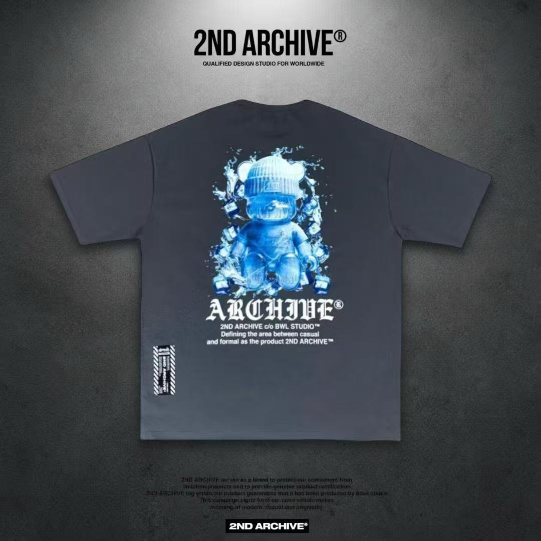🇰🇷韓國直送🇰🇷 2ND ARCHIVE Ice-Bean Bear Tee - HLY &amp; CHOCCICO