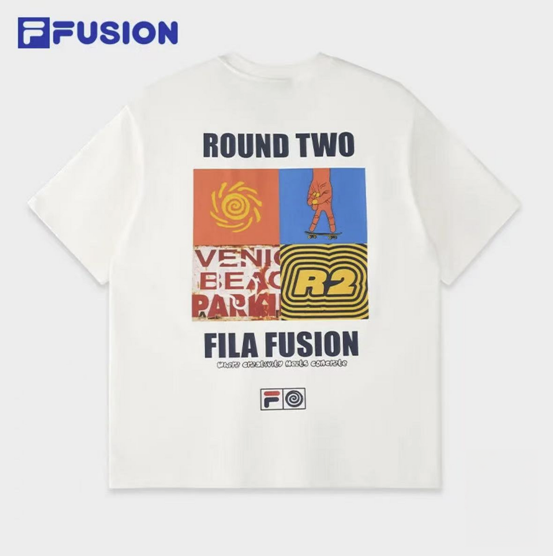 Fusion X Round Two Urban Wave Rider Tee - HLY &amp; CHOCCICO