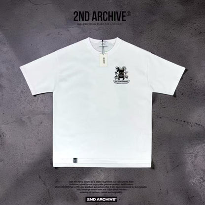 韓國直送🇰🇷 2ND ARCHIVE Black Sunglasses Dog Tee