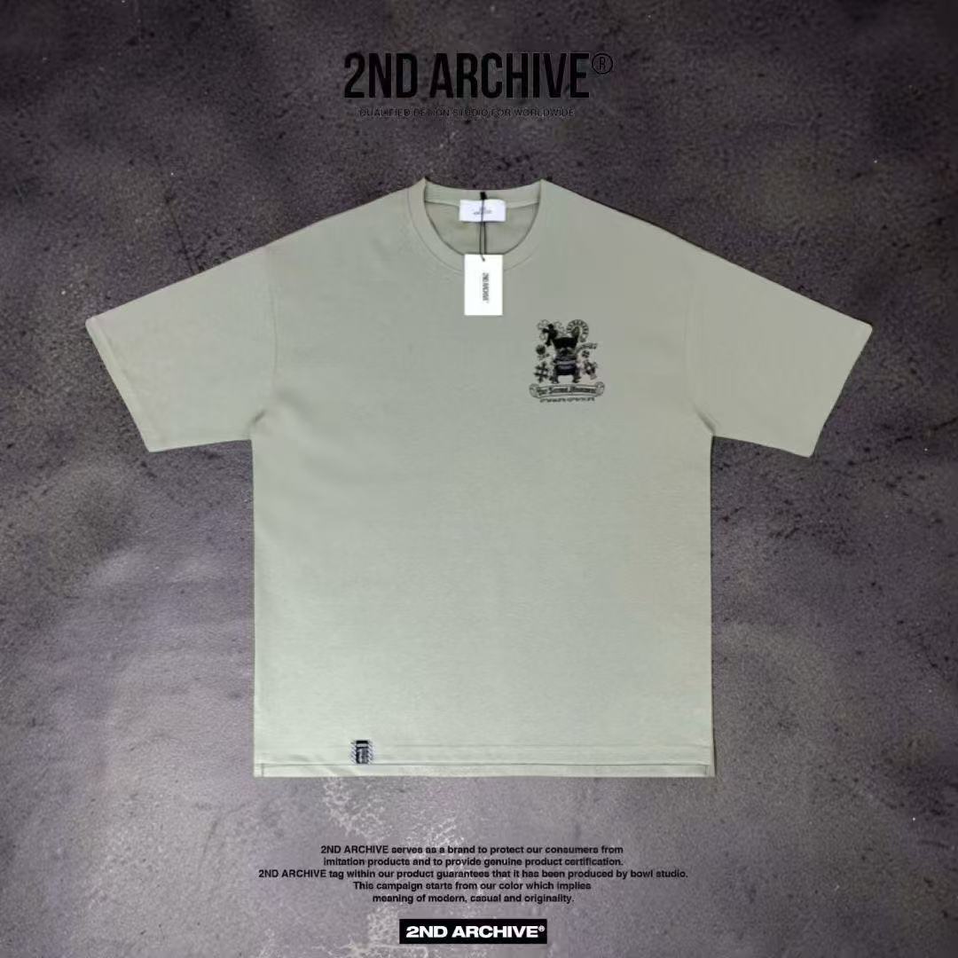 韓國直送🇰🇷 2ND ARCHIVE Black Sunglasses Dog Tee