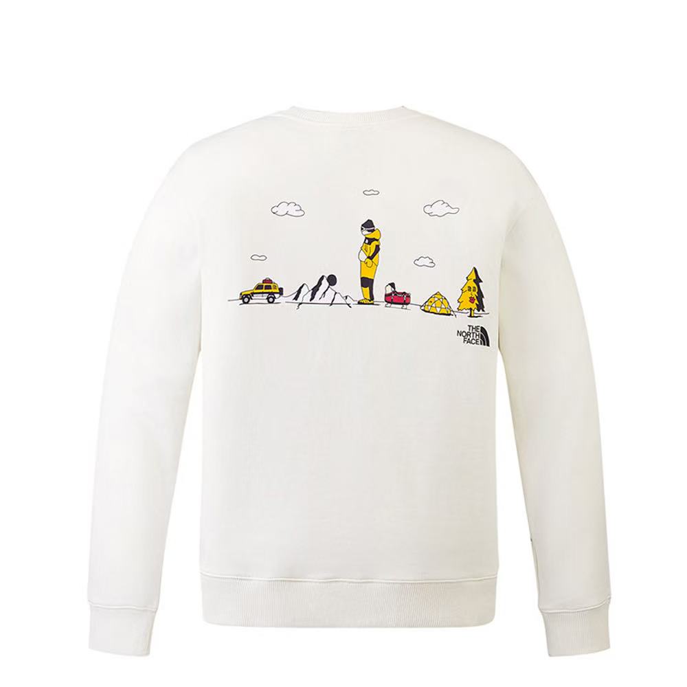 TNF Uncle Belly Fun Print Sweatshirt - HLY &amp; CHOCCICO