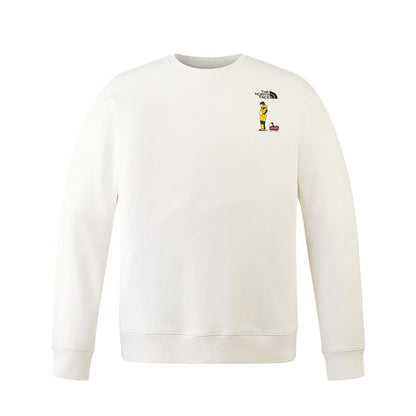 TNF Uncle Belly Fun Print Sweatshirt - HLY &amp; CHOCCICO